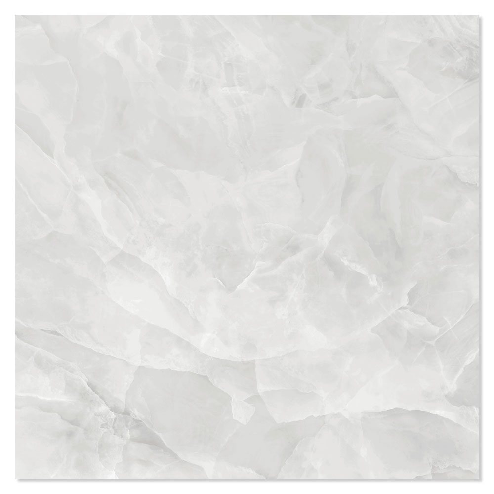 Marmor Gulvflis Poyotello Lys Grå Polert 60x60 cm